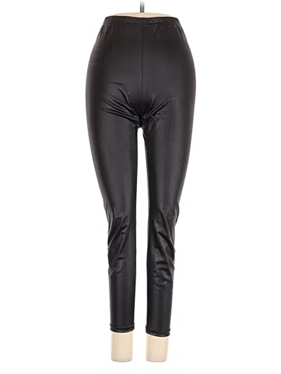 Pre-owned Unbranded Leggings In Black