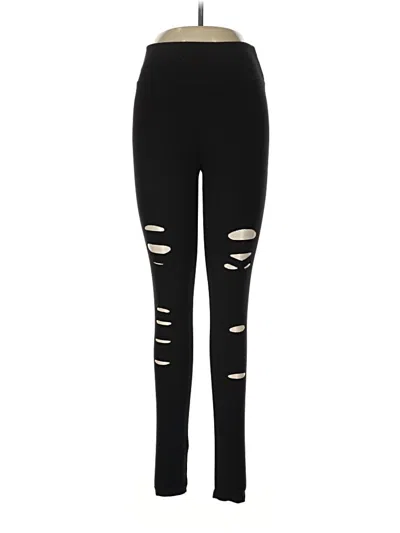 Pre-owned Unbranded Leggings In Black