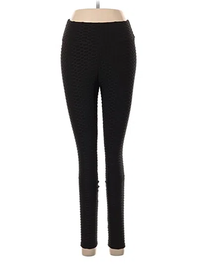 Pre-owned Unbranded Leggings In Black