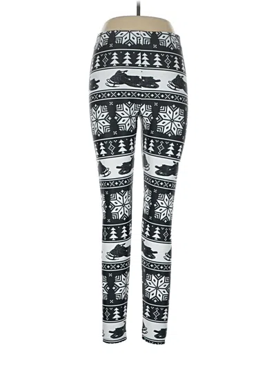 Pre-owned Unbranded Leggings In Black