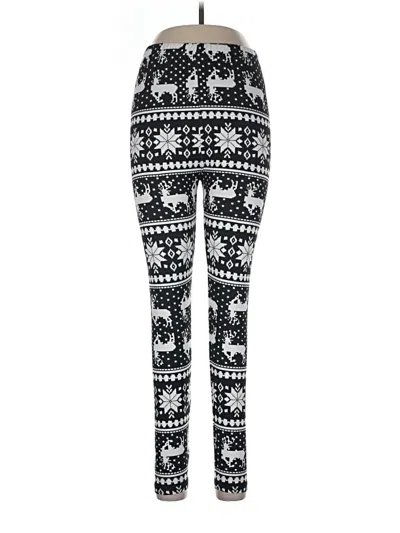 Pre-owned Unbranded Leggings In Black