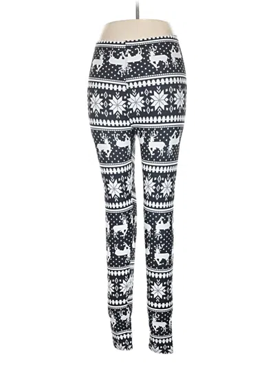 Pre-owned Unbranded Leggings In Black