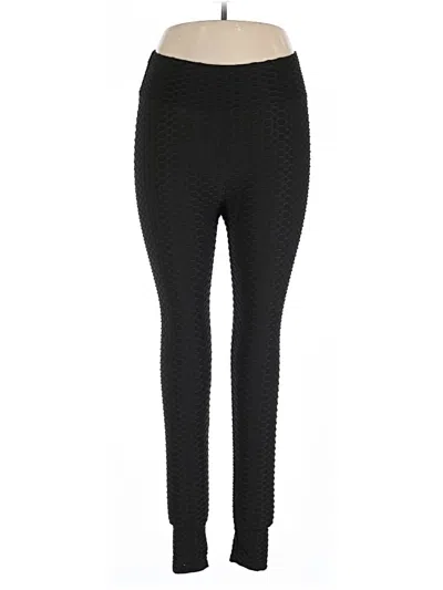 Pre-owned Unbranded Leggings In Black