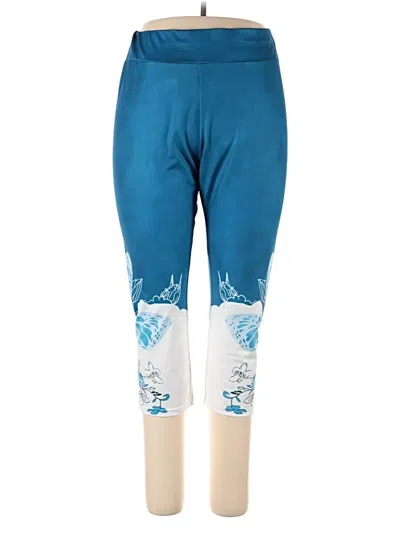 Pre-owned Unbranded Leggings In Blue