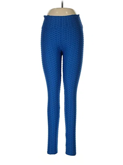 Pre-owned Unbranded Leggings In Blue