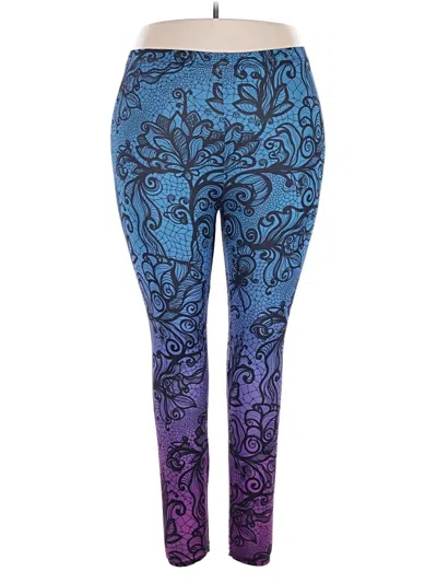 Pre-owned Unbranded Leggings In Blue