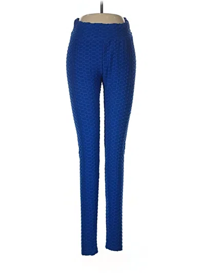 Pre-owned Unbranded Leggings In Blue