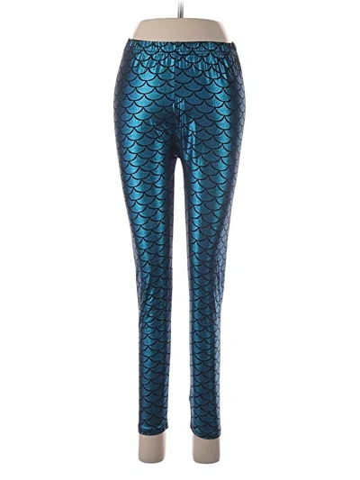 Pre-owned Unbranded Leggings In Blue