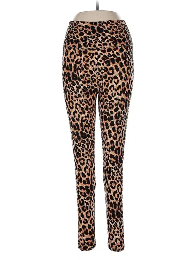 Pre-owned Unbranded Leggings In Brown