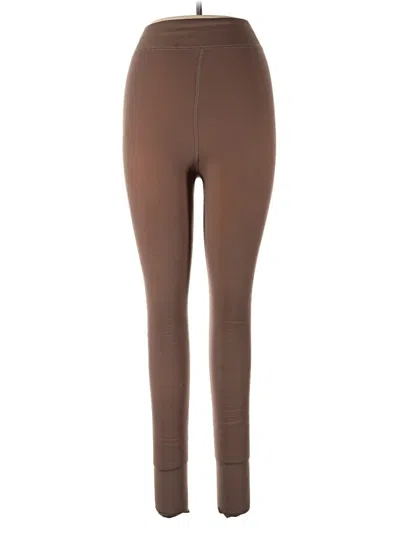 Pre-owned Unbranded Leggings In Brown