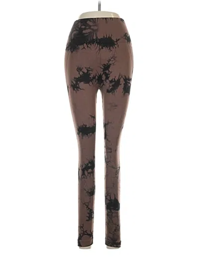 Pre-owned Unbranded Leggings In Brown