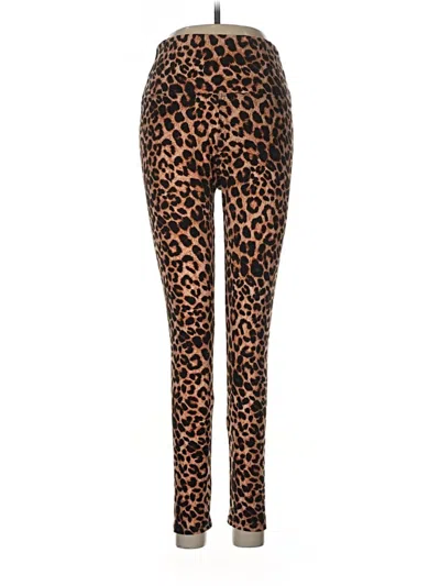 Pre-owned Unbranded Leggings In Brown