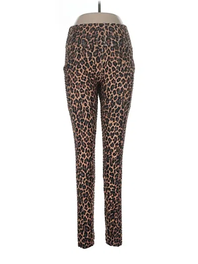 Pre-owned Unbranded Leggings In Brown