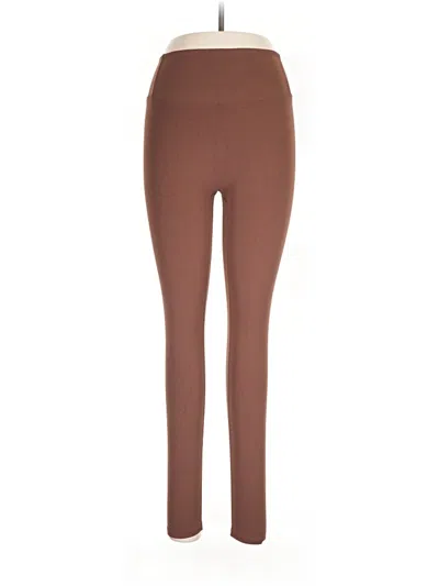 Pre-owned Unbranded Leggings In Brown
