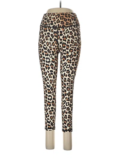 Pre-owned Unbranded Leggings In Brown