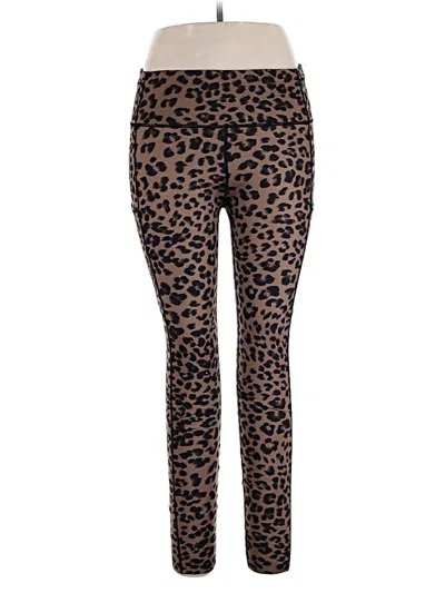 Pre-owned Unbranded Leggings In Brown