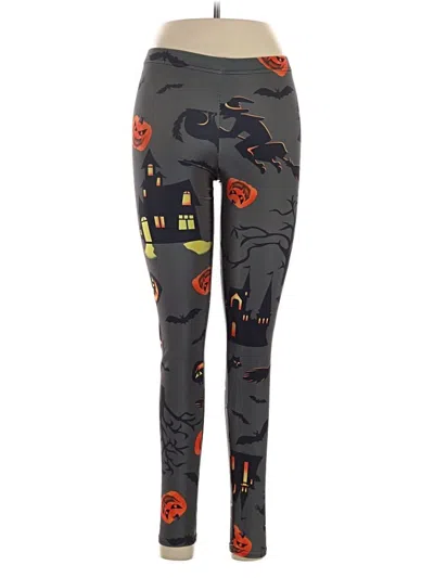 Pre-owned Unbranded Leggings In Gray