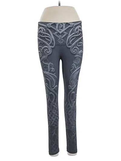 Pre-owned Unbranded Leggings In Gray