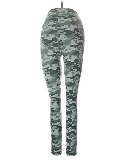 Pre-owned Unbranded Leggings In Green