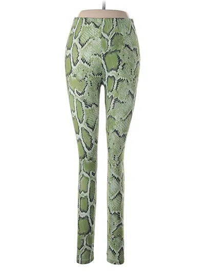 Pre-owned Unbranded Leggings In Green