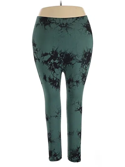 Pre-owned Unbranded Leggings In Green