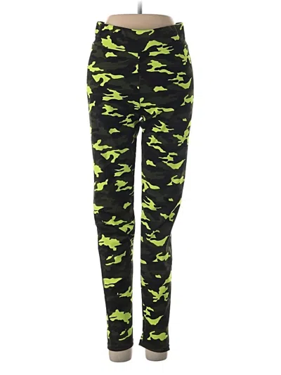 Pre-owned Unbranded Leggings In Green