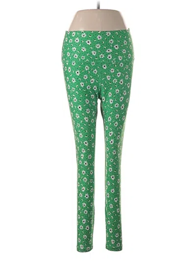 Pre-owned Unbranded Leggings In Green