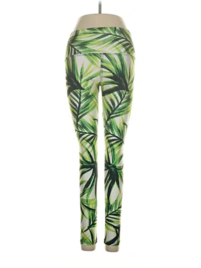 Pre-owned Unbranded Leggings In Green