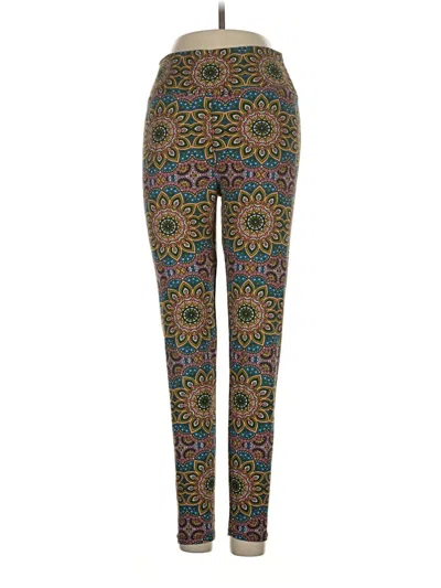 Pre-owned Unbranded Leggings In Green