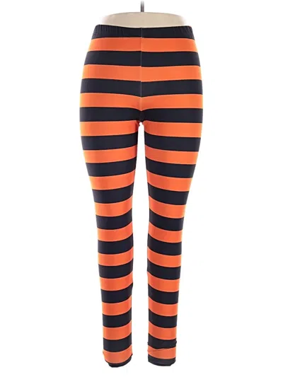 Pre-owned Unbranded Leggings In Orange