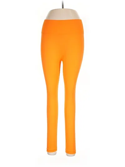 Pre-owned Unbranded Leggings In Orange