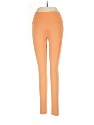 Pre-owned Unbranded Leggings In Orange