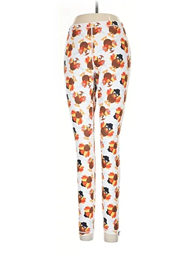 Pre-owned Unbranded Leggings In Orange