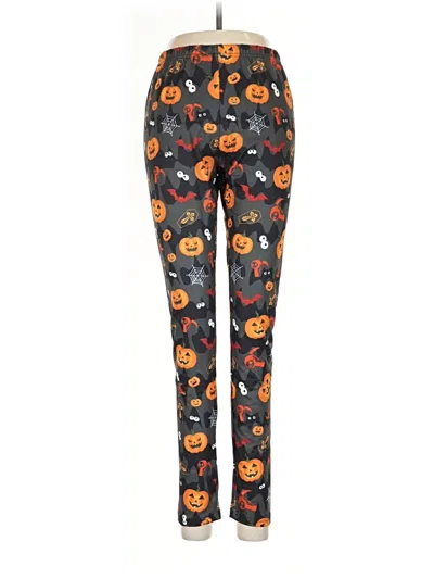 Pre-owned Unbranded Leggings In Orange