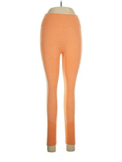 Pre-owned Unbranded Leggings In Orange