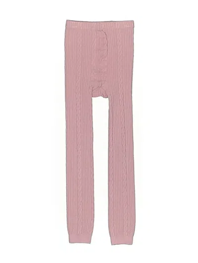 Pre-owned Unbranded Kids' Leggings In Pink