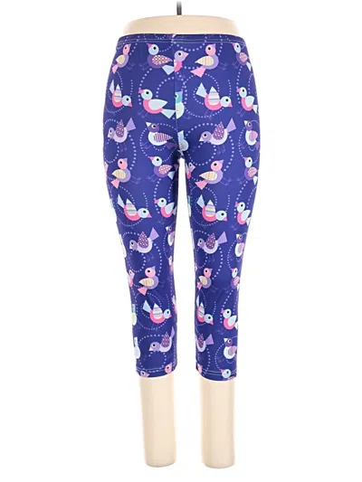 Pre-owned Unbranded Leggings In Purple