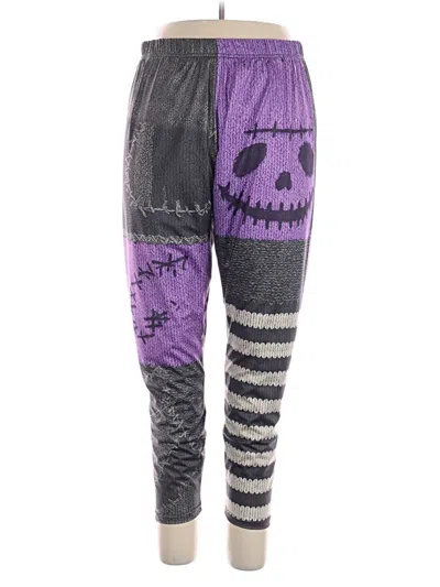 Pre-owned Unbranded Leggings In Purple