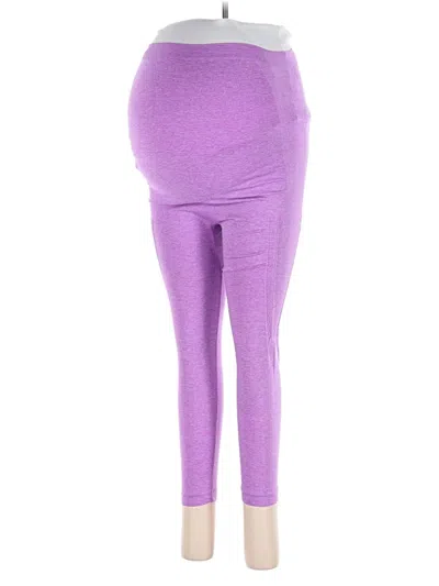 Pre-owned Unbranded Leggings In Purple