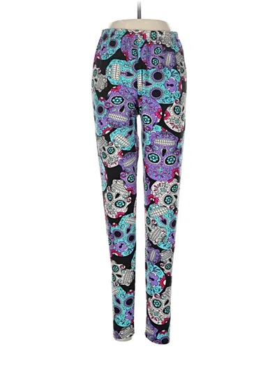 Pre-owned Unbranded Leggings In Purple