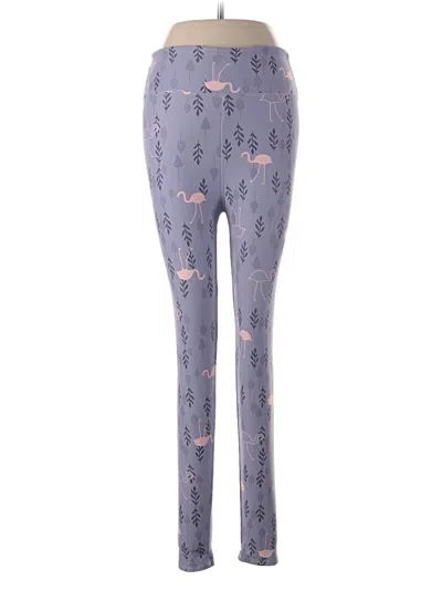 Pre-owned Unbranded Leggings In Purple