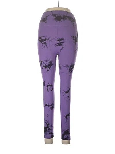 Pre-owned Unbranded Leggings In Purple