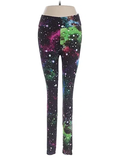 Pre-owned Unbranded Leggings In Purple