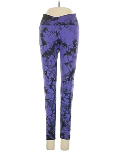 Pre-owned Unbranded Leggings In Purple