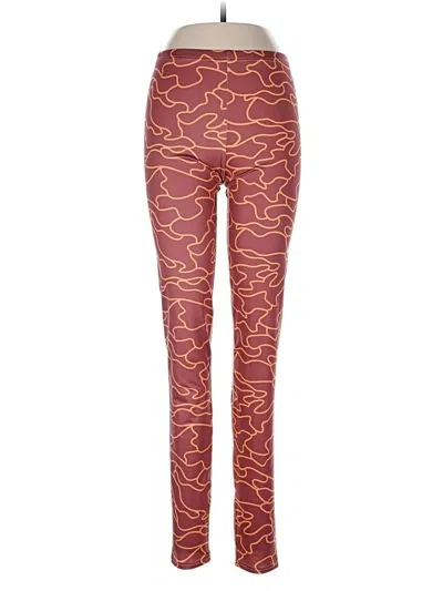 Pre-owned Unbranded Leggings In Red