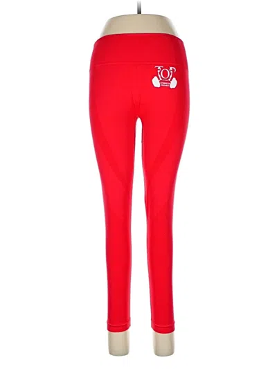 Pre-owned Unbranded Leggings In Red