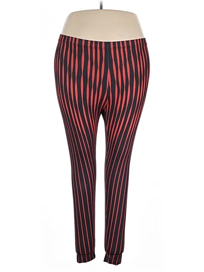 Pre-owned Unbranded Leggings In Red