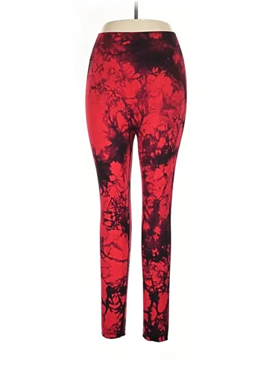 Pre-owned Unbranded Leggings In Red