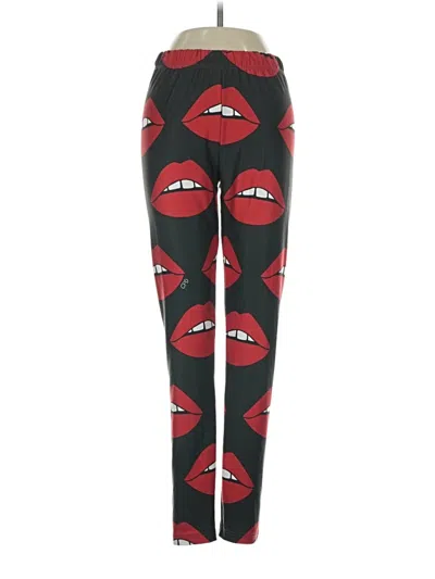 Pre-owned Unbranded Leggings In Red