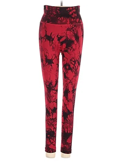 Pre-owned Unbranded Leggings In Red